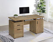 Tracy 55-inch 2-drawer Office Computer Desk Mango - 800788