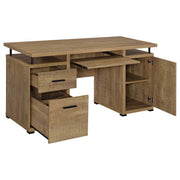 Tracy 55-inch 2-drawer Office Computer Desk Mango - 800788