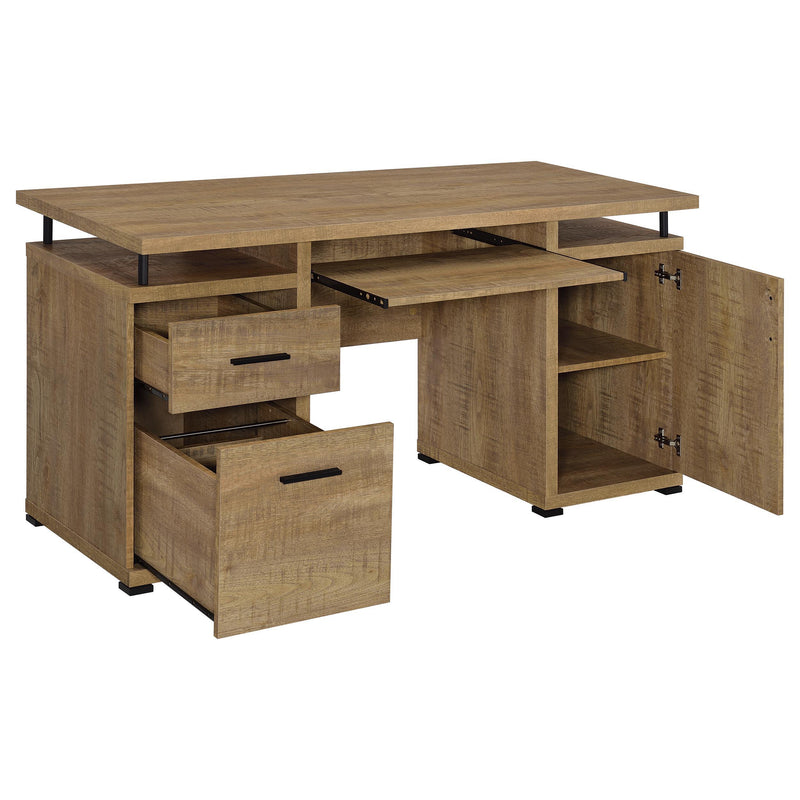 Tracy 55-inch 2-drawer Office Computer Desk Mango - 800788