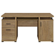 Tracy 55-inch 2-drawer Office Computer Desk Mango - 800788