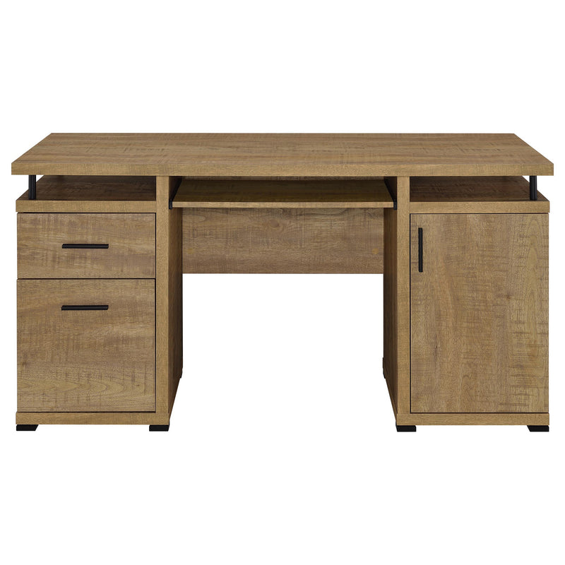 Tracy 55-inch 2-drawer Office Computer Desk Mango - 800788