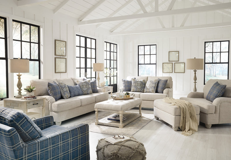 Traemore Linen Living Room Set - Gate FurnitureLiving Room Set