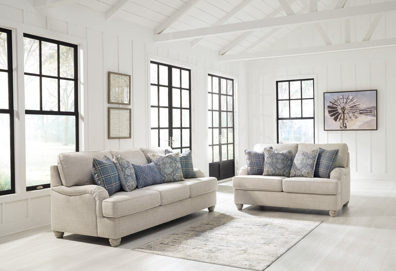 Traemore Linen Living Room Set - Gate FurnitureLiving Room Set