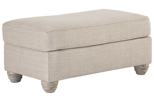Traemore Linen Ottoman - Gate FurnitureOttoman
