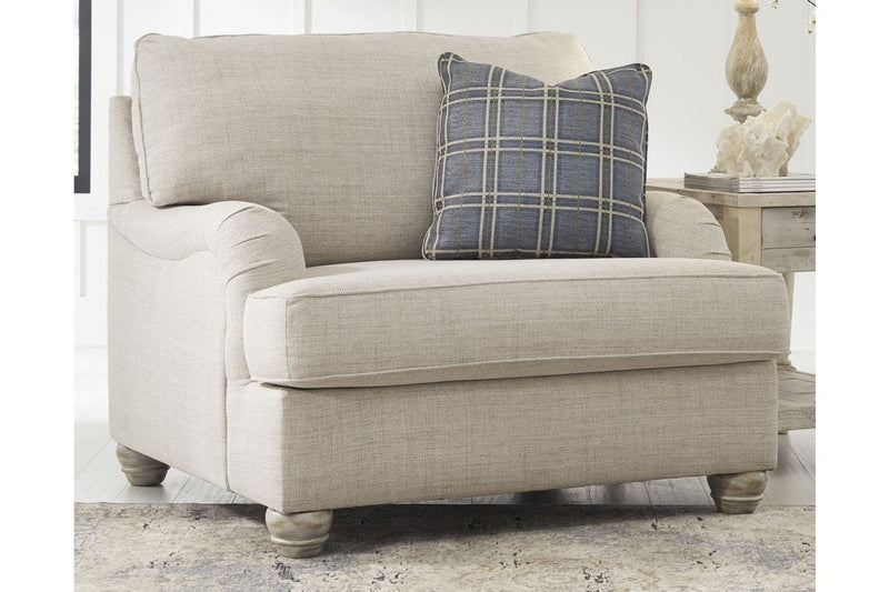 Traemore Linen Oversized Chair - Gate FurnitureAccent Chair