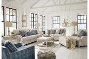 Traemore Linen Oversized Chair - Gate FurnitureAccent Chair