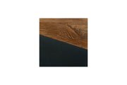 Trailbend Brown/Gunmetal Accent Table - Gate FurnitureTable