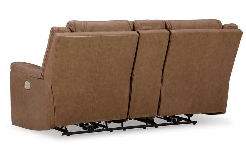 Trasimeno Caramel Power Reclining Living Room Set - Gate FurniturePower Reclining Living Room Set