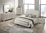Trenton 2-drawer Nightstand Bedside Table Rustic Cream - 225062