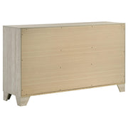 Trenton 4-piece Twin Bedroom Set Rustic Cream - 225061T-S4