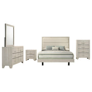 Trenton 5-piece Full Bedroom Set Rustic Cream - 225061F-S5
