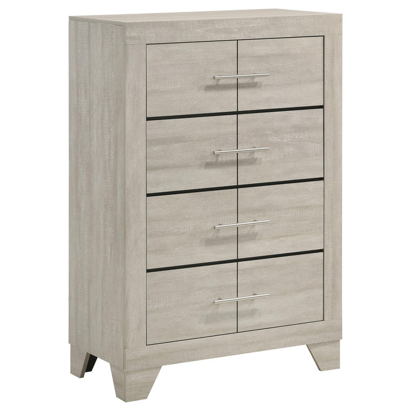Trenton 5-piece Twin Bedroom Set Rustic Cream - 225061T-S5