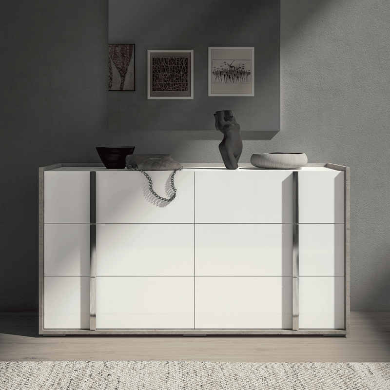 Treviso dresser / mirror SET - p10905