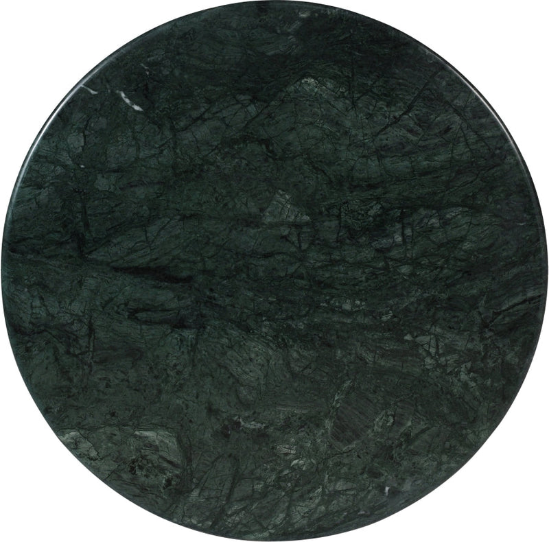 Treviso Marble Top And Mango Wood Base Coffee Table in Green - 99092Green-CT