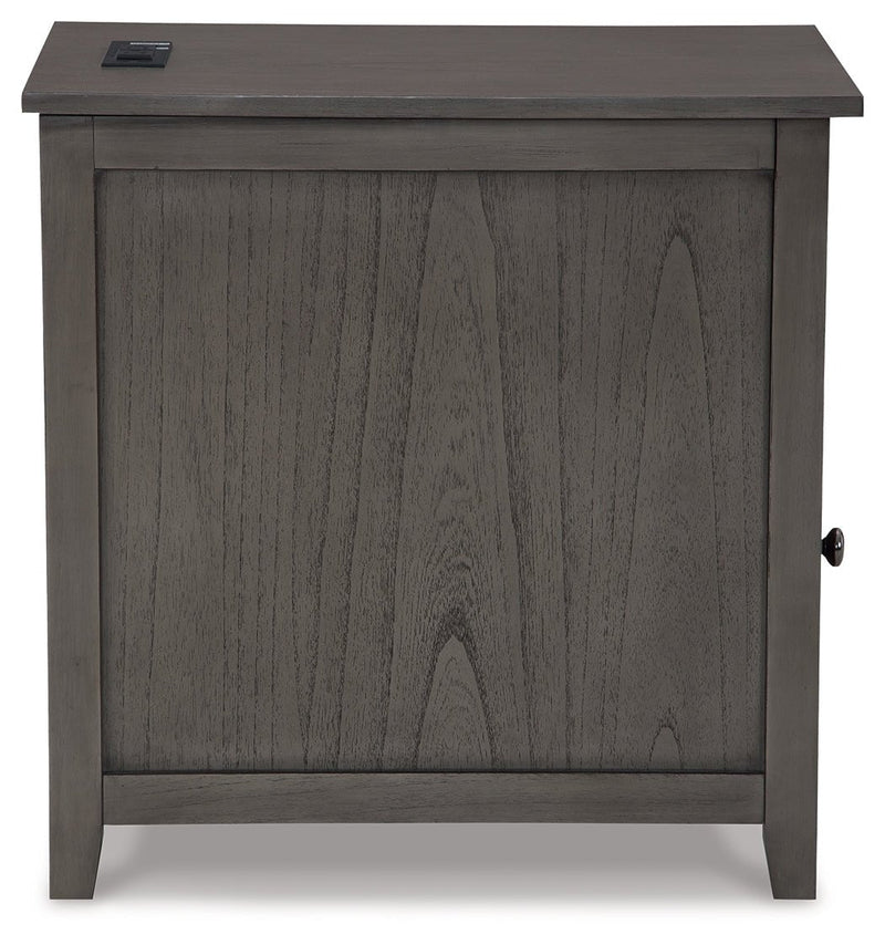 Treytown Chairside End Table - Gate FurnitureEnd Table Chair Side