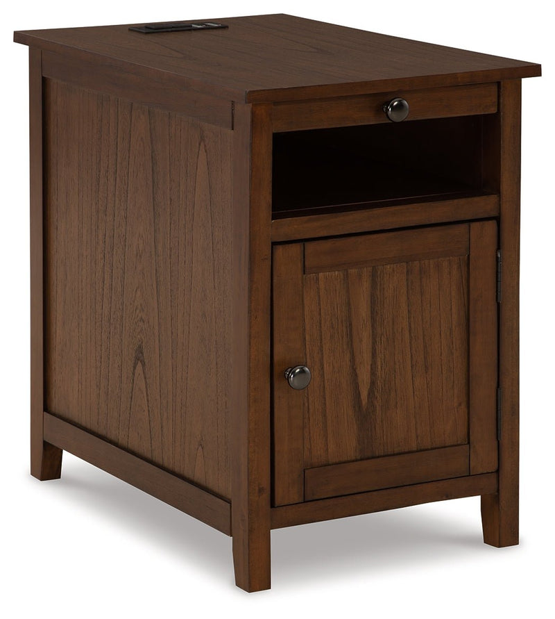 Treytown Chairside End Table - Gate FurnitureEnd Table Chair Side