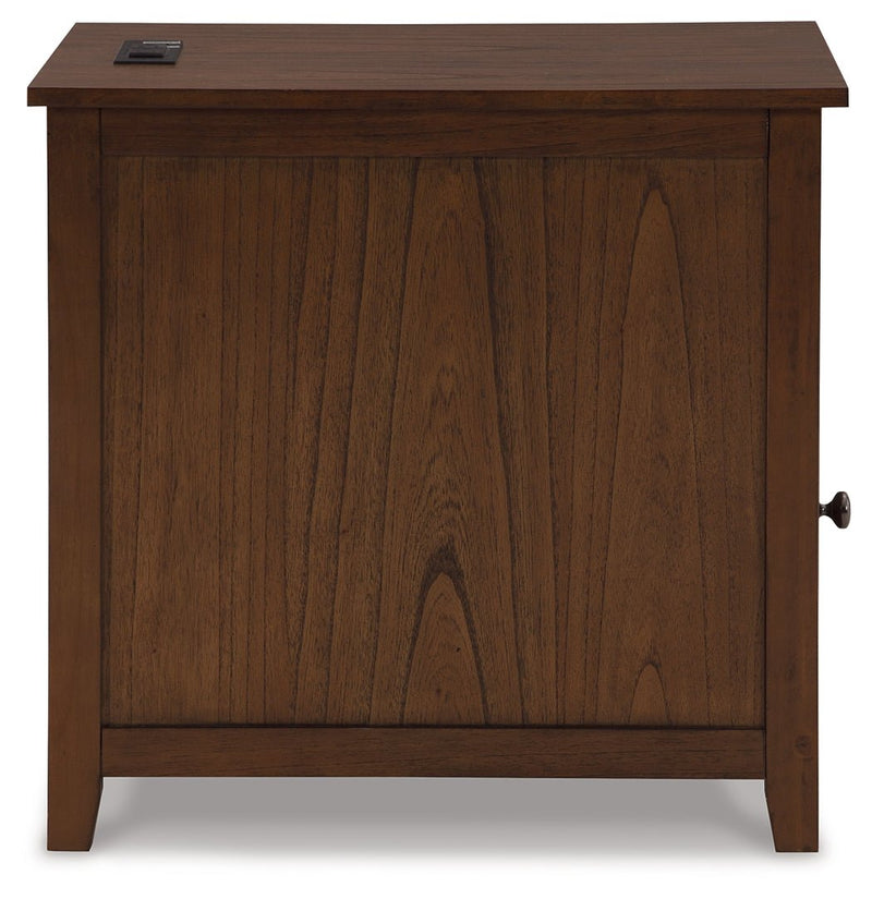 Treytown Chairside End Table - Gate FurnitureEnd Table Chair Side