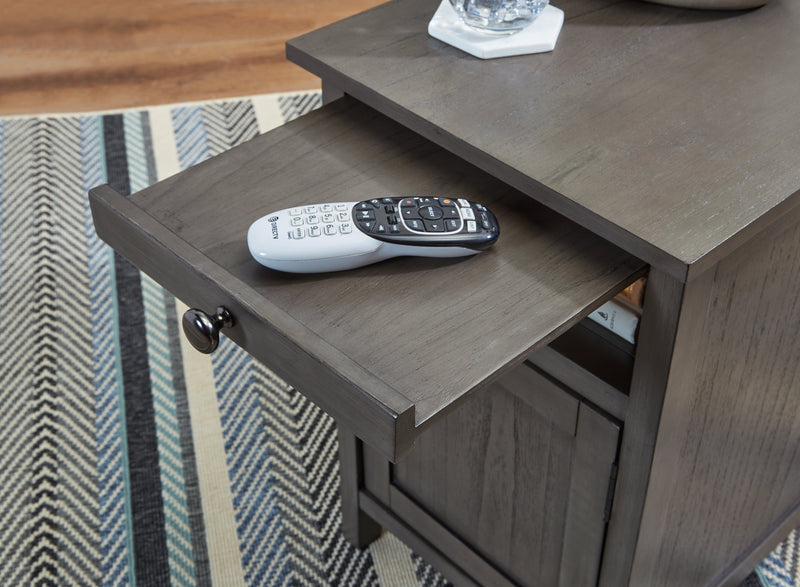 Treytown Chairside End Table - Gate FurnitureEnd Table Chair Side