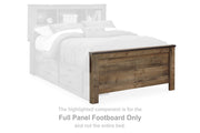 Trinell Brown Full Bookcase Bed with Storage - B446B91