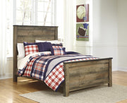 Trinell Brown Full Panel Under Bed Storage Bed - Gate FurnitureFull Bed