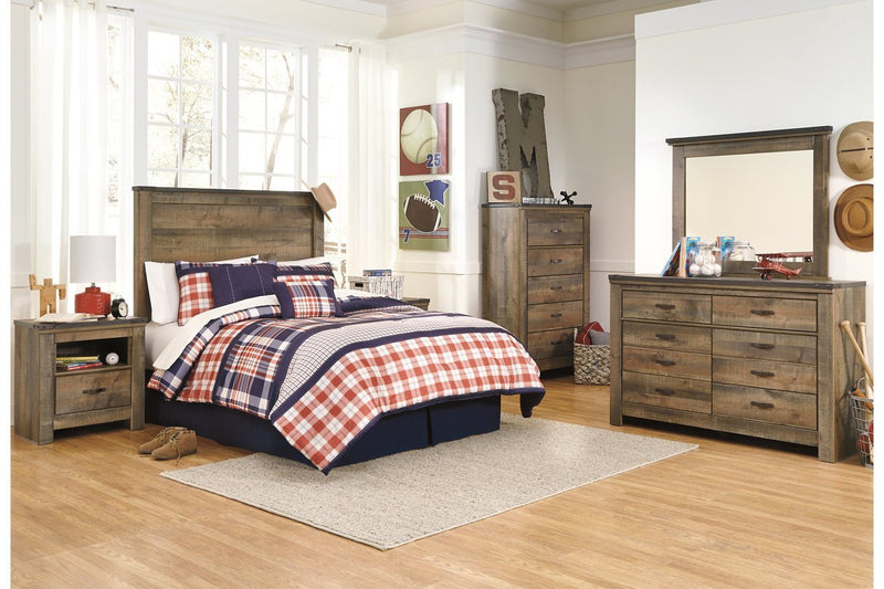 Trinell Brown Nightstand - Gate FurnitureNightstand