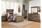 Trinell Brown Nightstand - Gate FurnitureNightstand