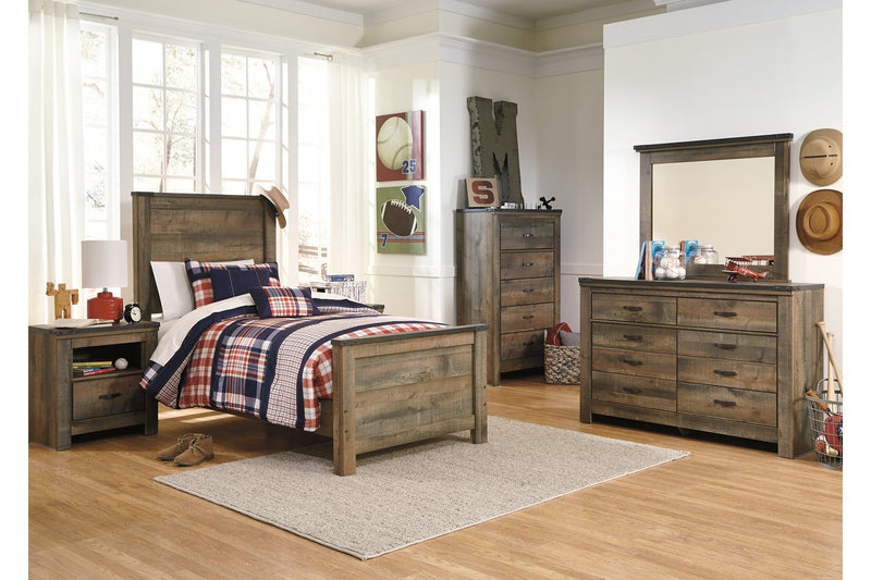 Trinell Brown Nightstand - Gate FurnitureNightstand