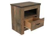 Trinell Brown Nightstand - Gate FurnitureNightstand