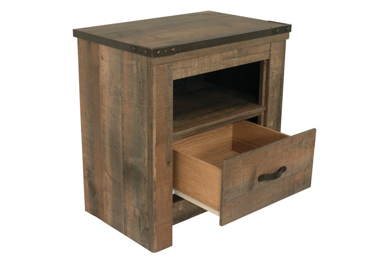 Trinell Brown Nightstand - Gate FurnitureNightstand