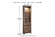 Trinell Brown Pier - Gate FurnitureEntertainment Center