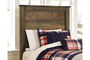 Trinell Brown Twin Panel Bed with 1 Large Storage Drawer - Gate FurnitureTwin Bed