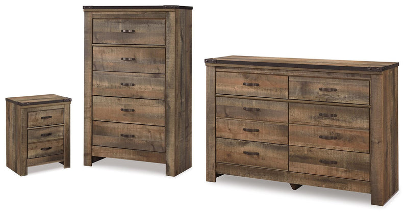 Trinell Dresser, Chest and Nightstand - B446B104