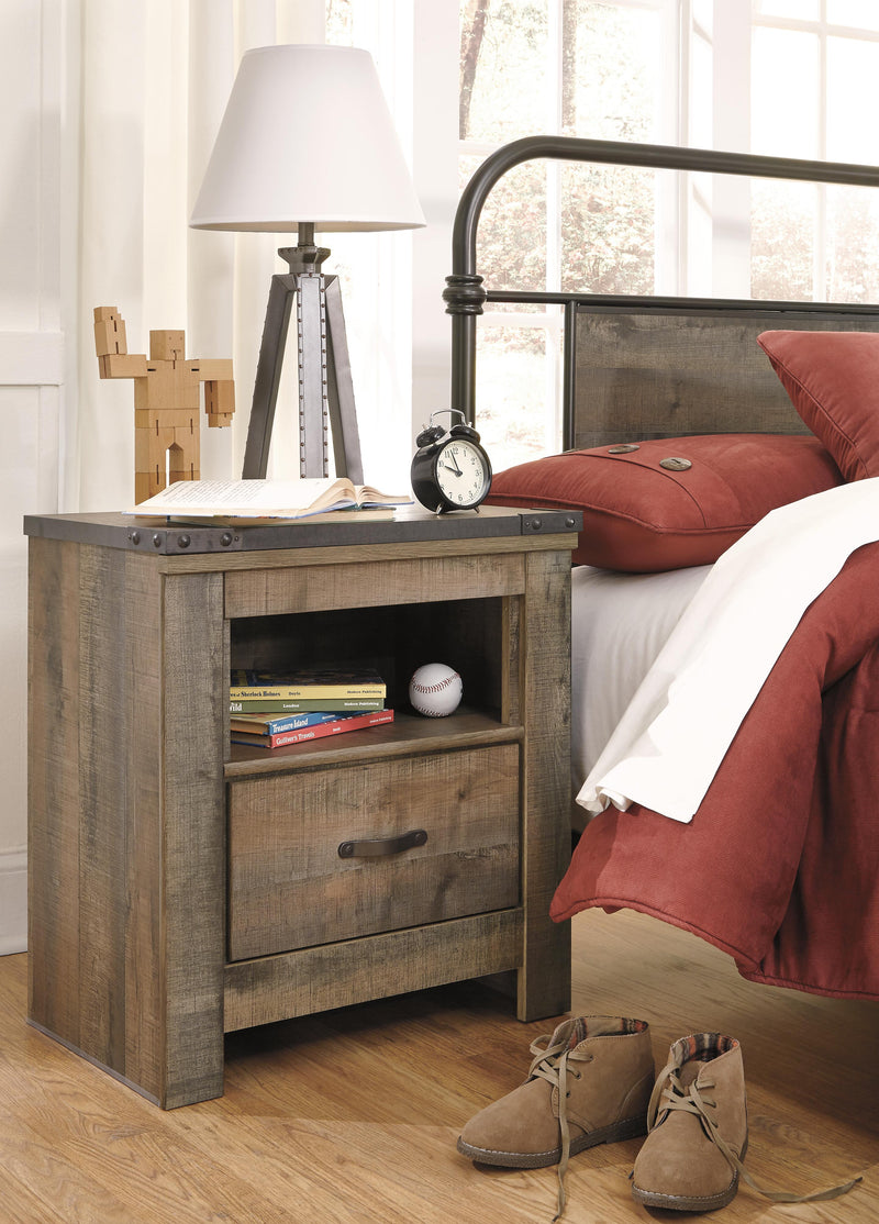 Trinell King/California King Panel Headboard, Dresser, Mirror and Nightstand - B446B99
