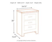 Trinell King Panel Bed with Dresser and 2 Nightstands in Brown from Ashley - Luna Furniture