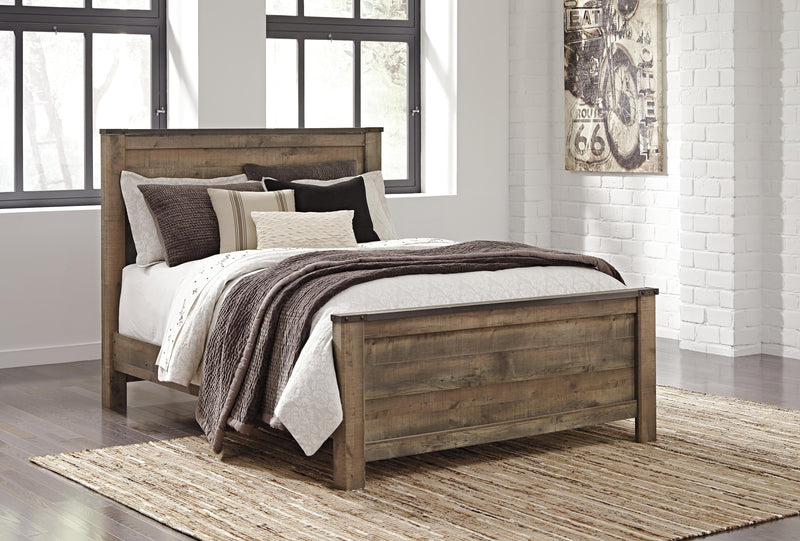 Trinell Queen Panel Bed, Dresser and Mirror - B446B82