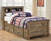 Trinell Twin Bookcase Bed, Dresser and 2 Nightstands - B446B101