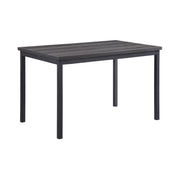 Tripp Gray Metal Dining Set - Gate FurnitureDining Room Set