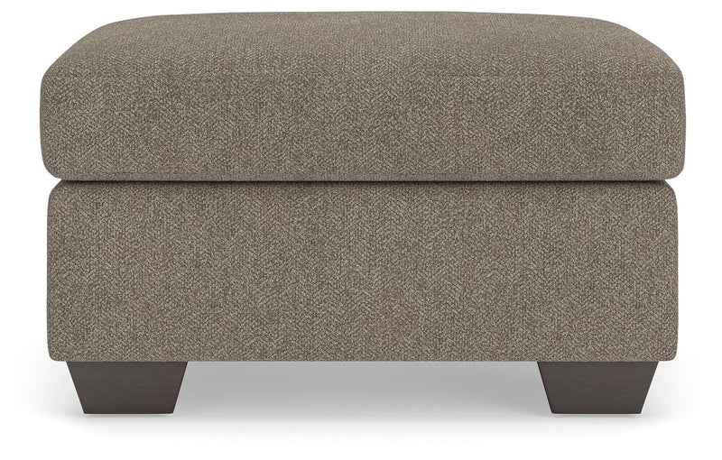 Triston-Peaks Suede Ottoman - 3020414