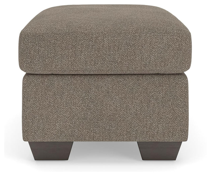 Triston-Peaks Suede Ottoman - 3020414