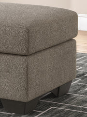 Triston-Peaks Suede Ottoman - 3020414