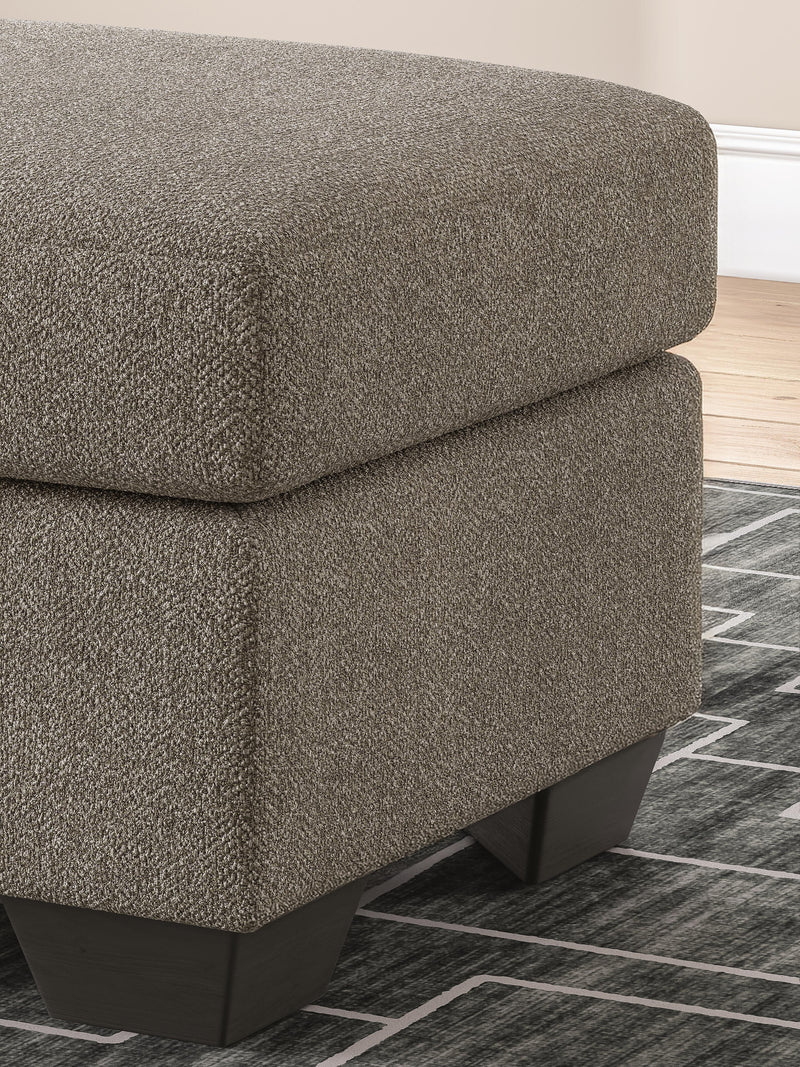 Triston-Peaks Suede Ottoman - 3020414