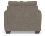 Triston-Peaks Suede Oversized Chair - 3020423