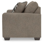 Triston-Peaks Suede Oversized Chair - 3020423