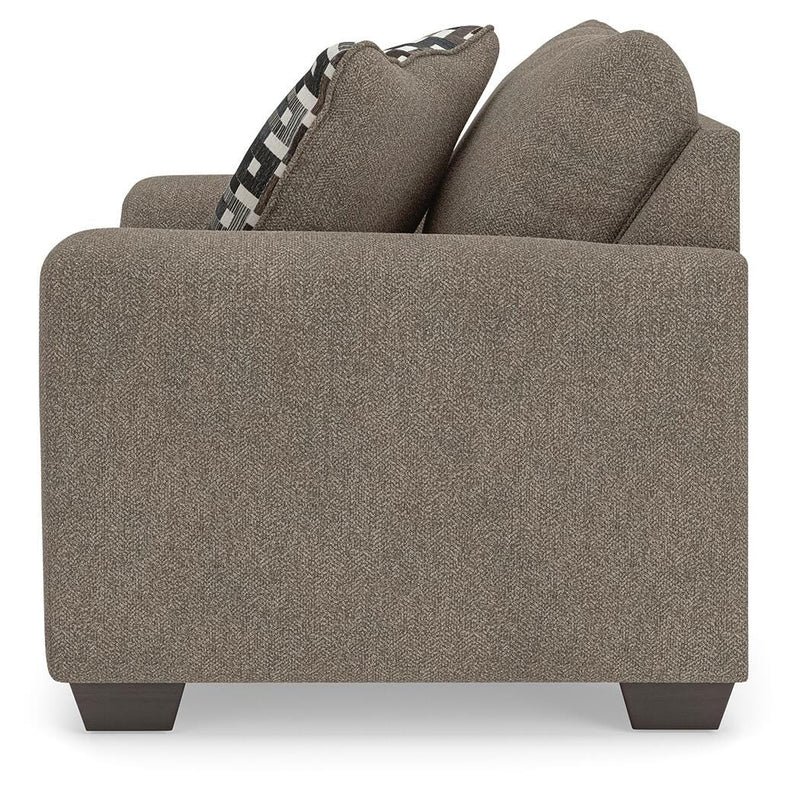 Triston-Peaks Suede Oversized Chair - 3020423