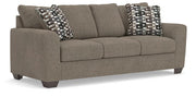 Triston-Peaks Suede Queen Sofa Sleeper - 3020439