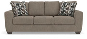 Triston-Peaks Suede Queen Sofa Sleeper - 3020439