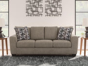 Triston-Peaks Suede Sofa - 3020438