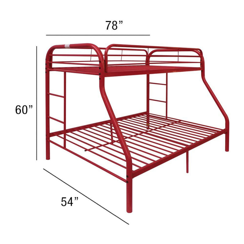 Tritan Twin/Full Bunk Bed - 02053RD