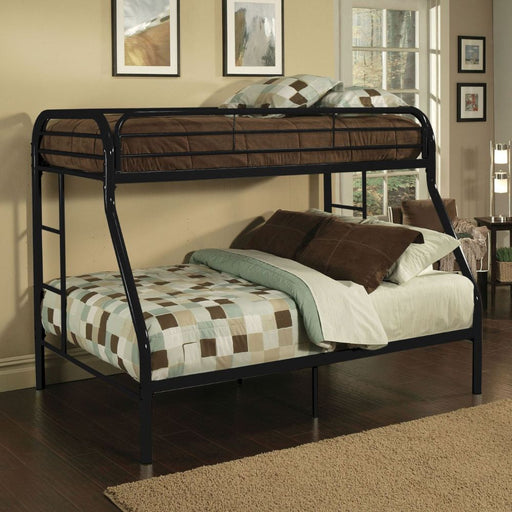 Tritan Twin XL/Queen Bunk Bed - 02052BK