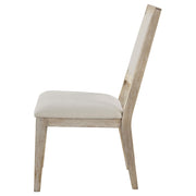 Trofello Cushioned Dining Side Chair White Washed (Set of 2) - 123122